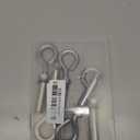 3/8" Expansion Concrete Wall Anchors Eyebolt, Heavy Duty Stainless Steel Brick Anchor Eyebolt Screw Hooks (Pack of 5)