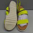 DREAM PAIRS Women's Open Toe Elastic Ankle Strap Casual Flatform Platform Wedges Sandals 8