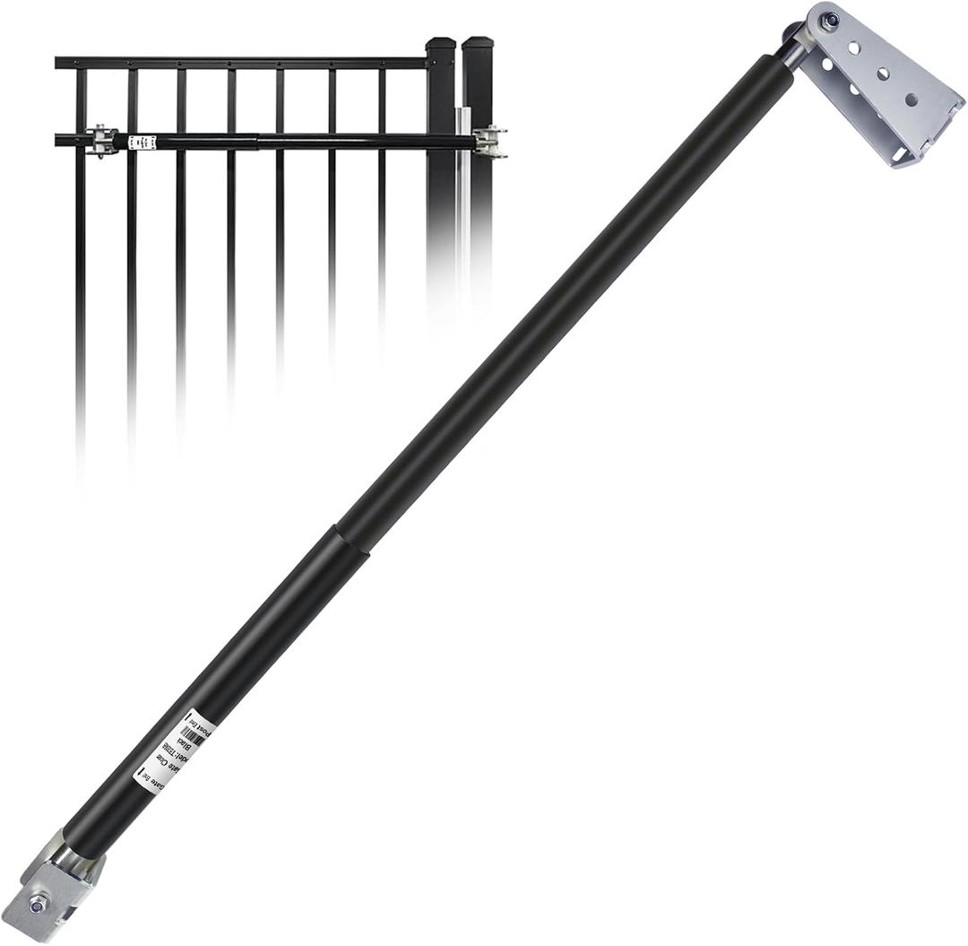 TB600 Hydraulic Gate Closer, Rust-Resistant & Weatherproof Automatic Gate Closer with Adjustable Closing Speed, for 150250 Lbs Vinyl, Steel, Wood and Chain Link Fence Gates