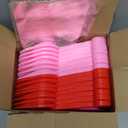 28 Sets Valentine's Day Plastic Shovels Set,Valentines Shovel with I DIG YOU Cards,Candy Bags and Ribbon for Kids Valentine Gift Party Favor School Prize 4 Colors
