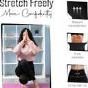 Women's High Waisted Yoga Pants Buttery Soft, Squat Proof Leggings for Workout, Gym, Running, Yoga, 3XS to Plus Size (Black, S)