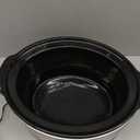 Elite Gourmet MST-900RXT# Electric Ceramic XL Jumbo Slow Cooker, Adjustable Temp, Entrees, Sauces, Stews & Dips, Dishwasher Safe Glass Lid & Crock, 8.5Qt, Metallic Red