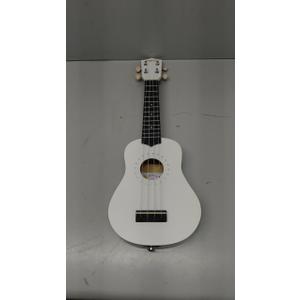 Soprano ukulele for beginner kids with Gig Bag 21 Inch uke for Starter Hawaiian Soprano Ukalalee Polishing adults Basswood 21 Inch uke bundle with Strap Picks Songbook Cleaning Cloth (White)