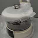 Low Carb Rice Cooker with Reservable-Timable,Low Sugar Multi Functional 3L &2 Cups for Starch Removing Glass Cooker,110v Maximum Power 800w Multi Functional Maker,Liftable Filter Basket (Beige)