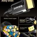 Silkland 8K HDMI ARC/eARC Cable 2.1 for Soundbar 3.3ft, 8K@60Hz, 4K@120Hz Ultra High Speed HDMI Cord Dolby Atoms 48Gbps, HDR10 HDCP 2.2&2.3 Compatible for Vizio Samsung Bose Sound bar, UHD TV,Blu-ray