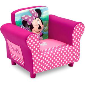 Delta Children Upholstered Chair, Disney Minnie Mouse