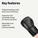 Amazon Basics Boxing Gloves for Men & Women, Sparring, Training, Muay Thai, Kickboxing, MMA (16oz)