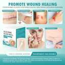 Hydrocolloid Roll for Wound Care,Hydrocolloid Patch Bandages with Self-Adhesive,Grade Hydrocolloid Roll with Self-Adhesive, Ultra Absorbent, Flexible & Waterproof (2in x 12ft) (2PCS)