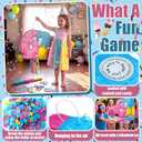 67 Themed Ice Cream Drip Piata Six Seven Birthday Party Supplies Ice Cream Drip Pinata Bundle with Blindfold Stick and Confetti for Birthday Summer Party