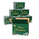 Christmas Shipping Boxes 8x6x6, 30 Pack Green Corrugated Cardboard Boxes for Shipping, Small Mailing Boxes for Small Business