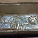 French Country Brass Gold Crystal Chandelier 2 Tier Dia31.5, 15-Lights Gold