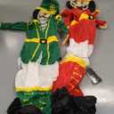 Lenwen 2 Pcs 8 ft LED Christmas Inflatable Nutcracker, Blow up Outdoor Nutcracker Soldier Decorations, Light up Giant Soldier Sign for Xmas Yard Lawn Garden Front Door Decor, Christmas Light Display