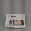 Kidsneed Baby Monitor with Camera and Audio - 5 inch 720P Video Baby Monitor, No WiFi, 48H Battery Life, Night Vision, Two Way Talk, Remote Pan Tilt Zoom, Thermal Monitor1000 ft Range 530 (Black1)