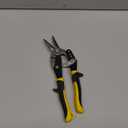 HURRICANE 10 Inch Aviation Tin Snips, Heavy Duty Metal Cutter Shears for Cutting Sheet Metal, Straight Cut, Chrome Vanadium Steel