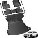 Floor Mats for Toyota RAV4 Hybrid 2026, Cargo Mat & Seat Back Mat (NO PHEV)
