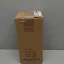 Toothbrush Holder with Cover 360 Rotating 4 Compartments Bathroom Toothpaste Electric Toothbrush Organizer, White