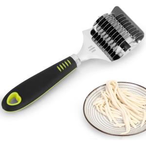 High Grade Stainless Steel Pasta Roller, Pasta Cutter, Noodle cutter, Non-slip Comfort Handle for Kitchen Cooking Tools