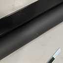 LazBlinds No Drill Blackout Roller Shades, 35" W x 72" H, Black