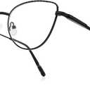 RB. Pilot Retro Cateye Reading Glasses for Women Blue Light Blocking Computer Glasses Spring Hinge Readers, Magnification Strength: 1.25 x