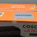 COSORI Dual Air Fryer 9Qt  10-in-1, Fresh Balanced Meals for Family and Children with Double Baskets, Sync Cook & Finish to Bake, Roast, Reheat, Broil & 130 Recipes for Easy Cooking, Dishwasher Safe (8.52 L, Black, Gray)