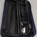 2-in-1 Collapsible Camping Stool & Sling Bag / 220LB Load Capacity Folding Portable Fishing Stool/Collapsible Stool for Camping, Hiking, Fishing, Gardening & Beach Outdoor Activities (Large, Blue)