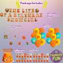 The Life of A Birthday Showgirl Party Decorations - Upgraded Decor Happy Birthday Supplies Hanging Swirls Banner Cake Topper Cupcake Toppers Balloons Merch Stuff