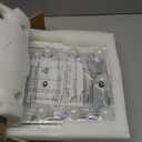 Lighted Makeup Mirror Hollywood Mirror Vanity Mirror with Lights, Touch Control Design 3 Colors Dimable LED Bulbs, Detachable 10X Magnification, 360Rotation, (White) 12" L x 14" W