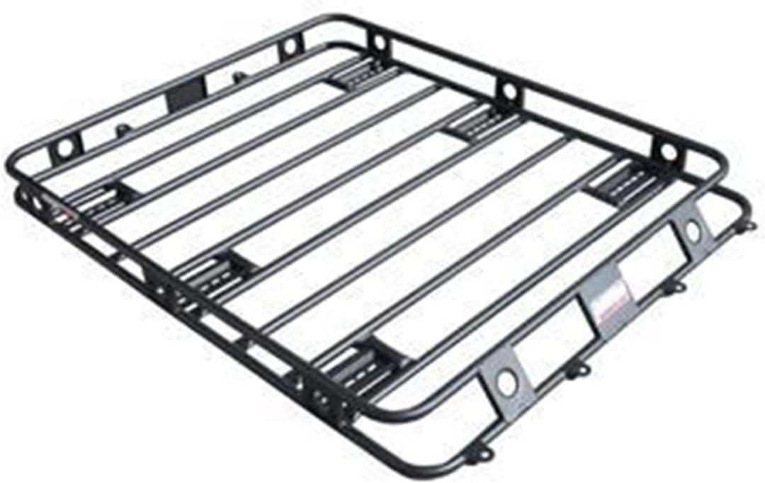 Smittybilt 55504 Defender 5.5' X 5' Rack Welded One Piece Roof Rack, 1 Pack