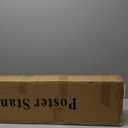 2Pack Sign Holder Display Stand,Heavy Duty Adjustable Pedestal Sign Stand Up to 75 inch,Double-Sided for Board & Foam,Sign Stand with Base,Fit Wedding,Restaurant,Business(Poster not Included)