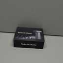 AUDEETO Compressed Air Duster - Cordless Mini Electric Air Duster with Led Light, 3 Adjustable Speeds & 5 Nozzles Storage Bag- Perfect for PC, Car, Outdoor & Home Cleaning (Black)