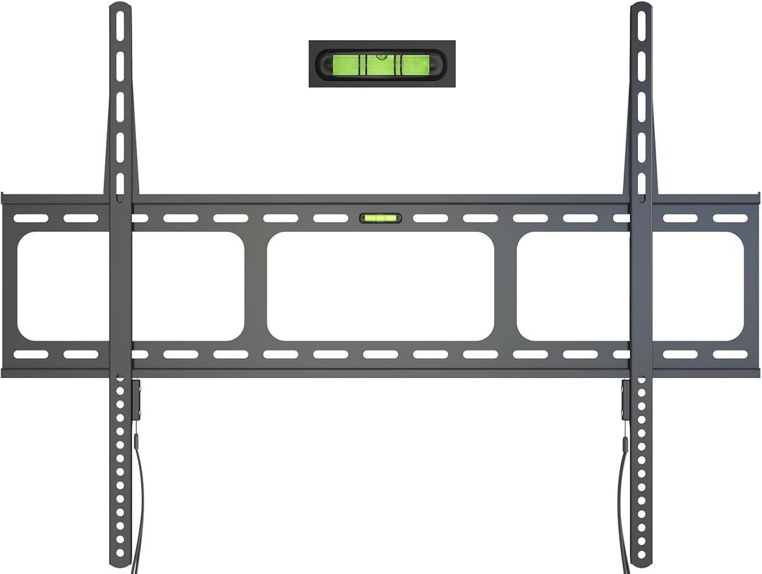Fixed TV Wall Mounts- Low Profile TV Bracket Mounts for Most 42-100" LED/LCD Flat Screen TVs, 0.63''Ultra Slim, Max.VESA 800X600, Up to 220lbs Capacity