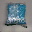 GUSTO [100 Count] Clear PET Plastic Flat Lids With Straw Slot for 12, 16, 20 & 24 oz. Milkshake Cups (Formerly Comfy Package)