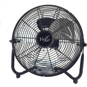 Vie Air 18 Inch Industrial Powerful and Quiet Heavy Duty Metal Floor Fan