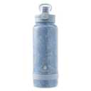 Manna Push 40 OZ . Stainless Steel Bottle with Handle Denim