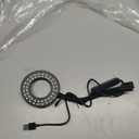 Polarized Led Ring Light for Microscope, 90 LED USB Microscope Ring Light Lamp Anti-Glare Illuminators Light Source for Industrial Digital Camera Phone Solder Repair Tools