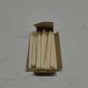Mega Candles 12 pcs Unscented Ivory Taper Candles, Hand Poured Wax Candle 10 Inch x 7/8 Inch, Home Dcor, Wedding Receptions, Centerpieces, Birthdays, Celebrations, Romantic Dinners, Candle Holders (10 Inch x 7/8 Inch Taper)