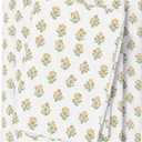 Great Bay Home Flannel Sheet Set Queen Size - 100% Turkish Cotton, Double-Brushed, Winter Floral Bed Sheets - Ultra-Soft, Cozy, 4-Piece Bedding Set (Flowerbuds)