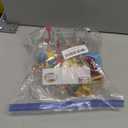 112pcs Miniature Dollhouse Grocery Set Shopping Cart Basket Food Drink Bottle Supermarket Metal Handcart Toys Doll House Store Cosplay Game Dollhouse Grocery Party Trolley Model Dollar Bills