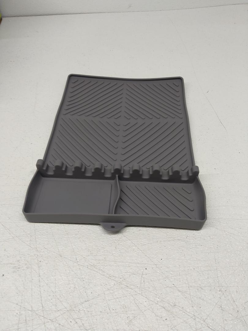Silicone Griddle Tools Mat Utensil Resting Pad Versatile Kitchen Countertop Organizer Non- Silicone for Outdoor Cooking