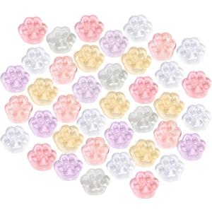 40pcs Mini Squishies Squishy Toy Cat Party Favors for Kids, Cat's paw Mochi Squishy Toys Kawaii Stress Reliever Anxiety Toys for Boys Girls, Pinata Fillers, Goodie Bag Stuffers for Toddlers Adults