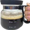 EXIGENT Coffee Glass Pot Tea Cup Mug Collectible 16 Oz Ounces (CoffeePot)