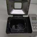 2LB Bread Maker Machine, OSIPOTO 17 in 1 Automatic Stainless Steel Bread Machine, Non-stick, Beginner-Friendly Controls, 15 Hour Timer, Easy to Clean Low Noise, High Success Rate for Homemade Bread