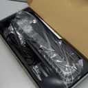 LED Desk Lamp for Home Office: Desk Light Double Head Adjustable with Power Strip 2 AC Outlets, USB-C USB-A Charging Ports Surge Protection, Foldable Table Lamp for College Dorm Room Essentials