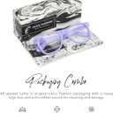 Clear Lens Non-Prescription Retro Nerd Glasses for Men Women - Cosplay Costume Fake Eyeglasses