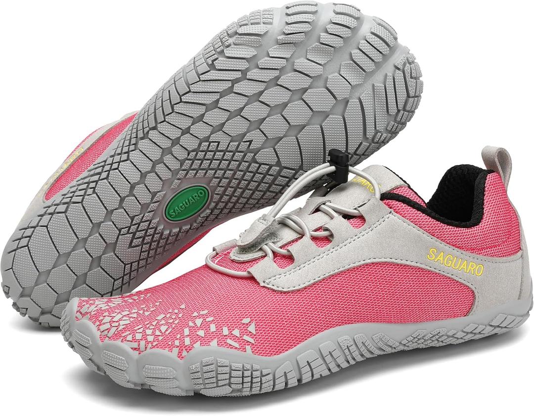 SAGUARO Barefoot Shoes for Men – Wide Toe Box Zero Drop Minimalist Shoes Trail Runner Sneakers
