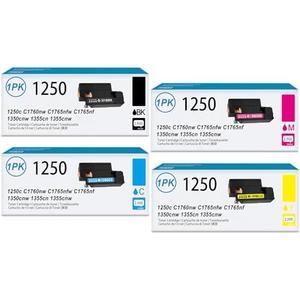 3-Pack 1250 810WH C5GC3 XMX5D WM2JC (1BK/1C/1M/1Y) Toner Cartridge PIONOS Replacement for DELL 1250c C1760nw C1765nfw C1765nf 1355cnw Printer 3-Pack 1250 810WH C5GC3 XMX5D WM2JC (1BK/1C/1M/1Y) Toner Cartridge PIONOS Replacement for DELL 1250c C1760nw C1765nfw C1765nf 1355cnw Printer