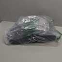 Mask Fins Snorkeling Gear for Adults, Full Face Snorkel Mask & Adjustable Swim Fins Snorkel Set, Panoramic View Snorkel Mask Dry Top Anti-Fog Anti-Leak (Black)