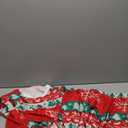 KFUBUO Christmas Pajamas Set for Women 2 Piece Long Sleeve Lounge Sets Girls' sleepwear wiht Pockets (Medium, Red Knit Print)