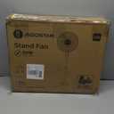 Aigostar 7-Blade Pedestal Fan Oscillating with Remote, 16" Standing Fan for Bedroom, 9H Timer, 3 Speeds, 3 Modes, Adjustable Height and Tilt, Floor Fan for Living Room, Kitchen, Home, and Office