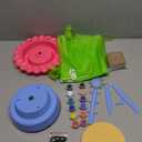 juyght Pottery Wheel for KidsArt Supplies Arts & Crafts Kit, Crafts Toys for Girls, Pottery Studio Craft Kit with 3 Pack Air-Dry Clay,Girls Toys Birthday Christmas Gift for Kids (Sunflower Type)